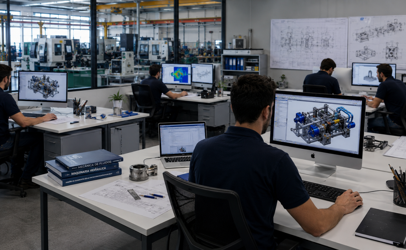 VKS Ingeniería Hidráulica · Ingeniería Hidráulica / Mecánica Industrial y Cálculo de Sistemas Mecánicos