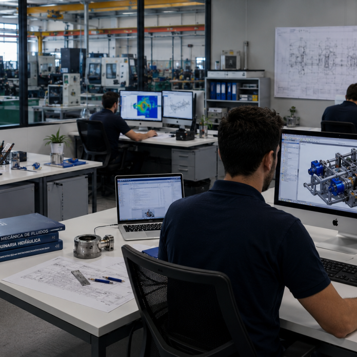 VKS Ingeniería Hidráulica · Ingeniería Hidráulica / Mecánica Industrial y Cálculo de Sistemas Mecánicos