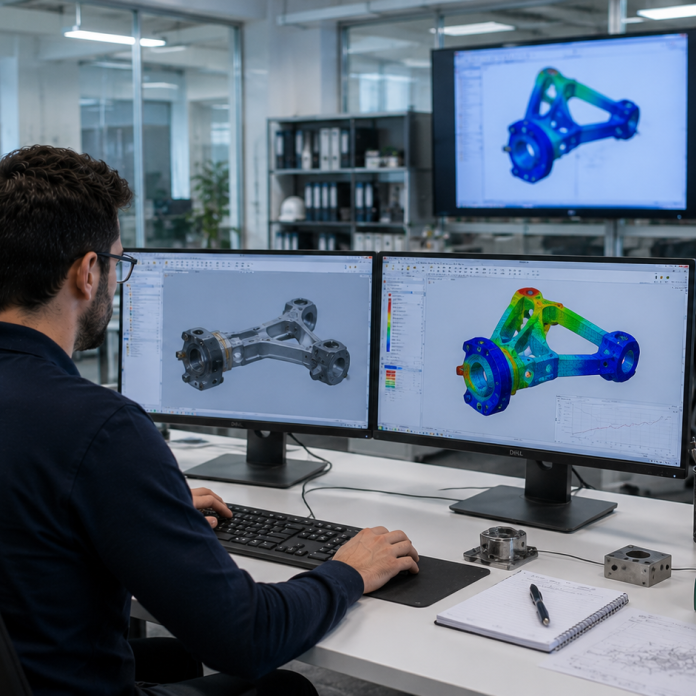 Simulación FEM y Análisis Estructural